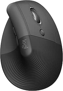 Logitech Vertical Ergonomic Wireless Mouse with Quiet Clicks for Windows/MacOS/iPadOS