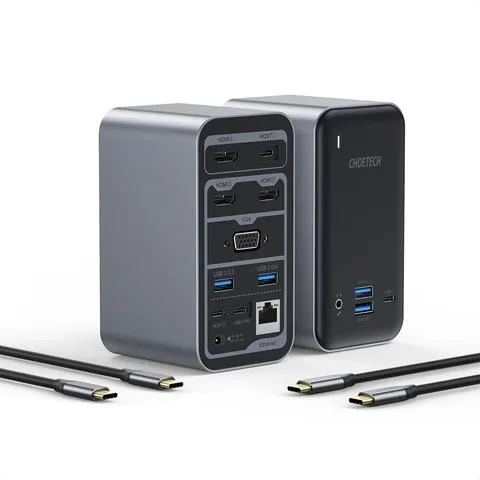 Choetech 15-in-1 USB C Docking Station