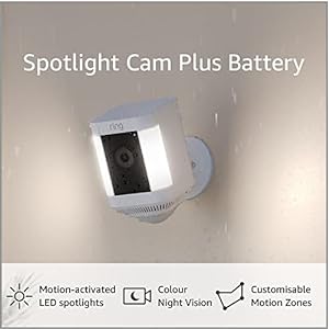 Amazon’s Ring Spotlight Cam Plus: 1080p HD, Two-Way Talk & DIY Installation