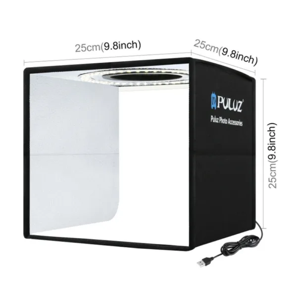 25CM Portable LED Photo Studio Box