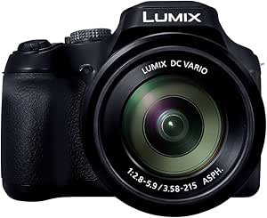 Panasonic LUMIX 18.1MP 4K Compact Camera with 60x Zoom & 20mm Lens (DC-FZ80DGN-K)