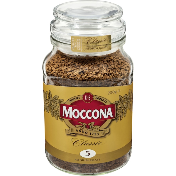 Moccona Freeze Dried Instant Coffee Classic Medium Roast 200g